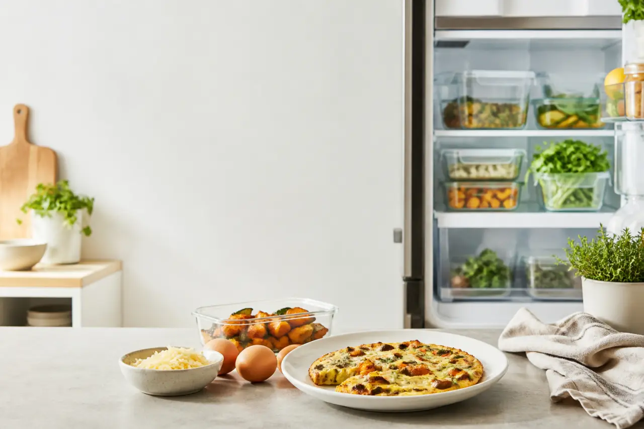 Reste frigo recette : transformer trois ingrédients en repas rapide et anti-gaspi