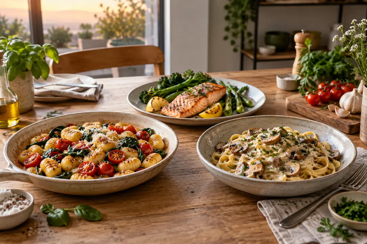 Recettes salées faciles : 20 à 30 minutes pour un dîner qui ne ressemble pas à un dépannage