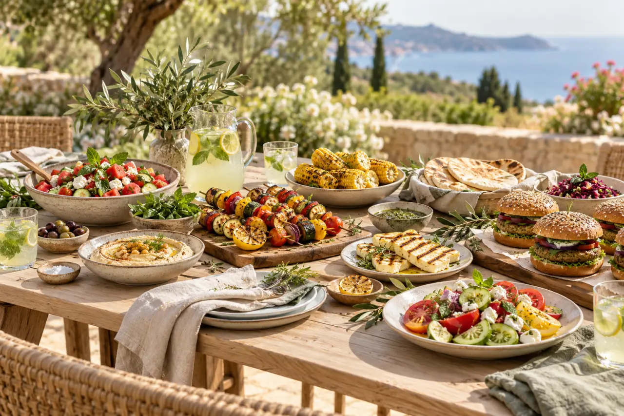 Recettes végétariennes d’été : des repas frais, des pique-niques et un barbecue sans viande